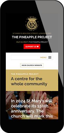 Tigerpink Design - The Pineapple Project - iPhone