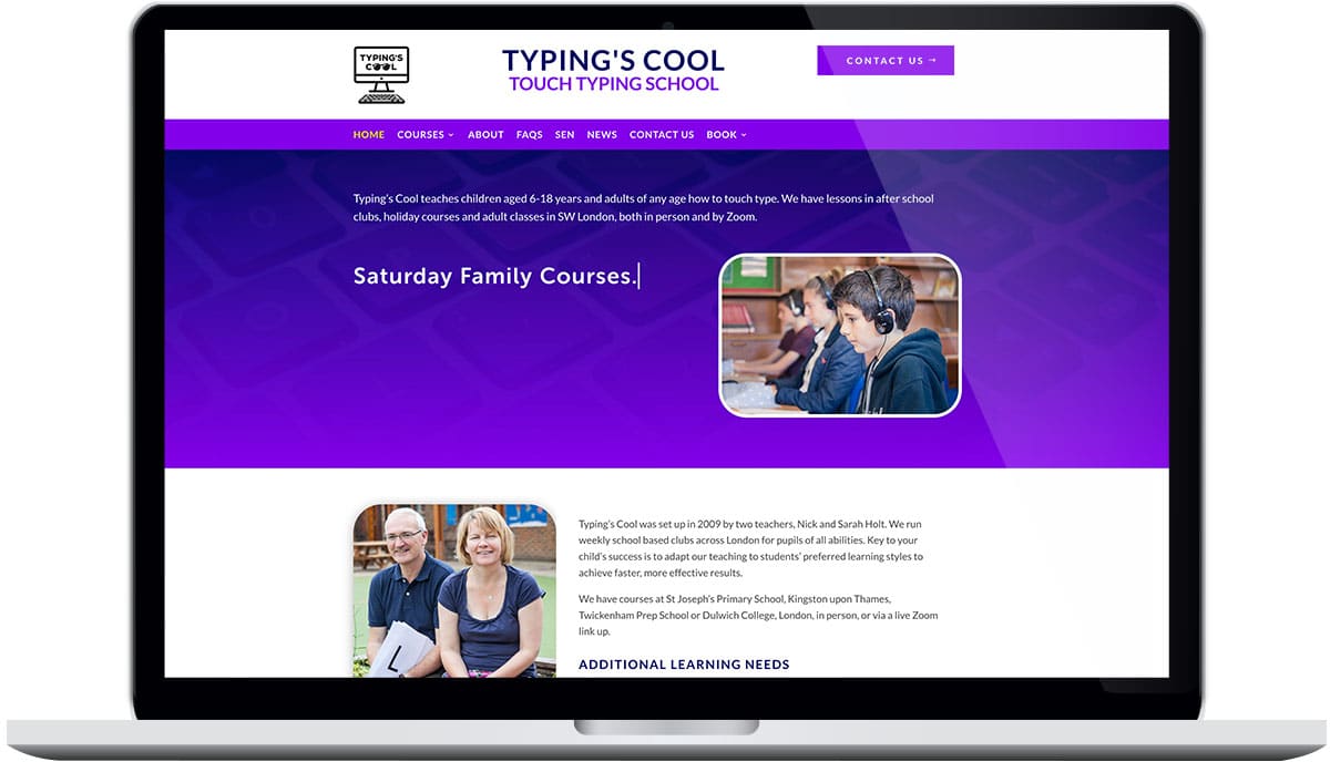 Typings Cool Holiday School